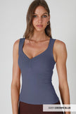 Seamless Perfection Shirred Top