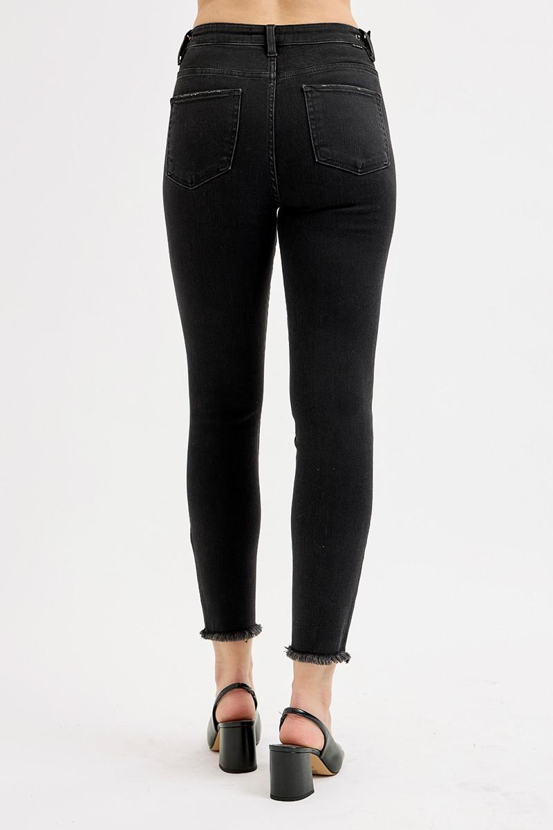 RISEN BLACK JEAN STRAIGHT LEG
