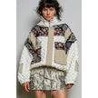 Contrast Quilted Jacket