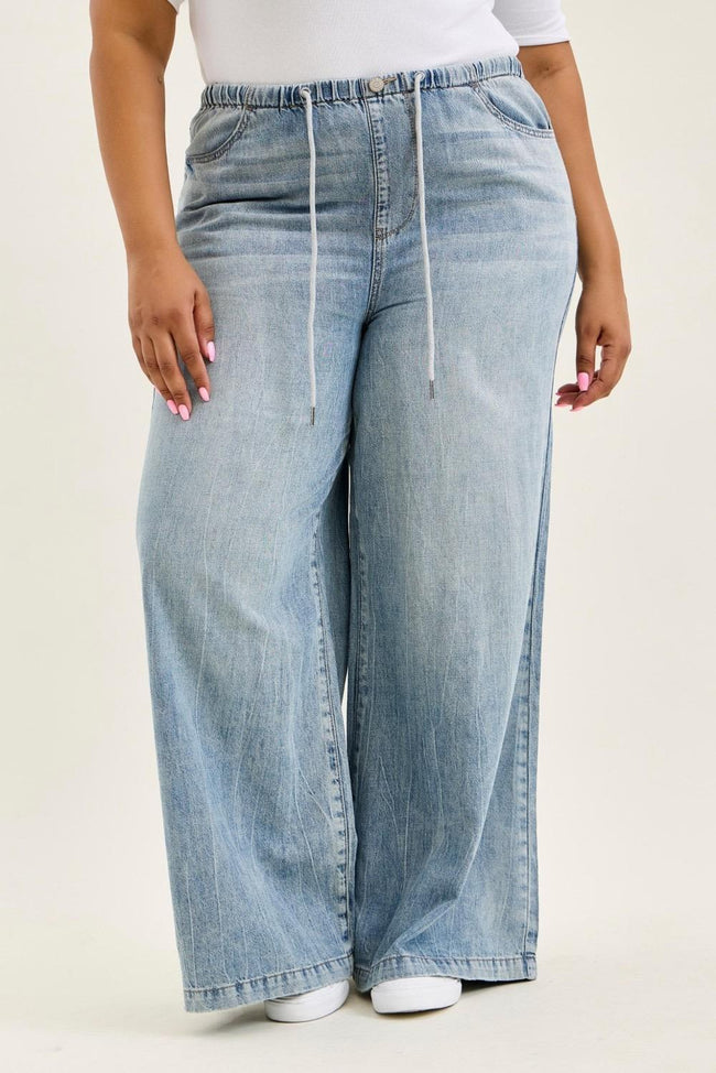 Hw Palazzo Featherweight W/ Drawcord