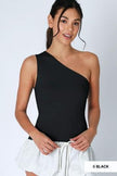 CLEAN LINE SQUARE SHIRRED TOP OS