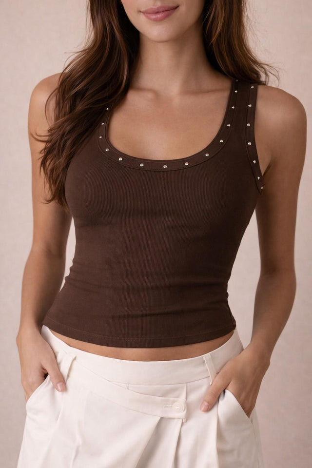 TANK TOP STUDDED