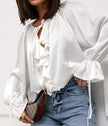 Ruffle Dress Top