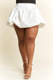 Poppin’ Curves Bubble Taffeta Skirt