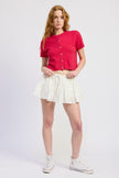 LOW RISE TIERED BLOOMER SKORT