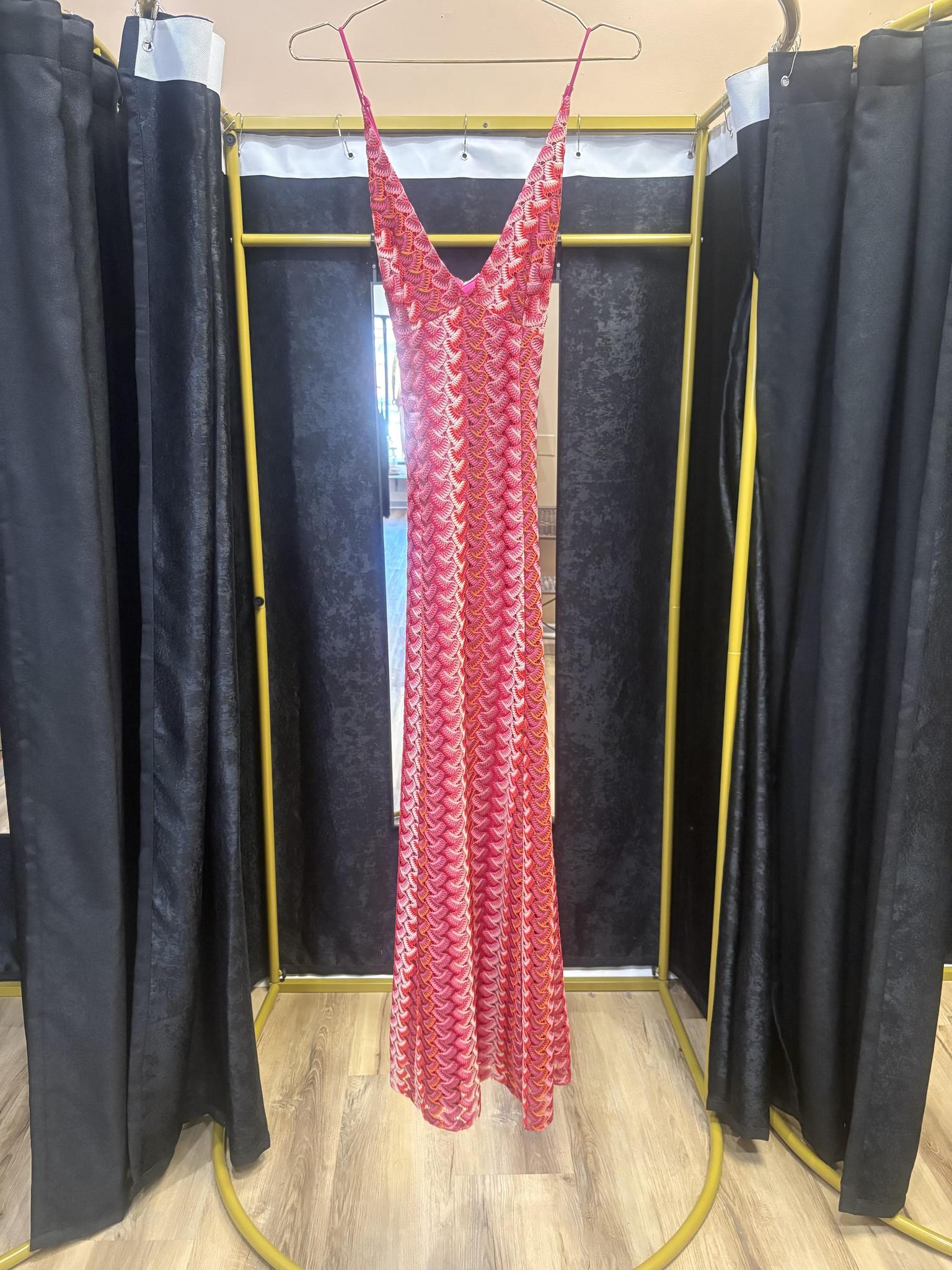 CHERRY BURGUNDY MAXI DRESS