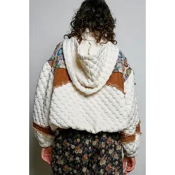 Contrast Quilted Jacket